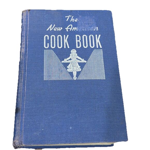 Other - The New American Cook Book 1943 By Lily Wallace Vtg Thumb Index WW2